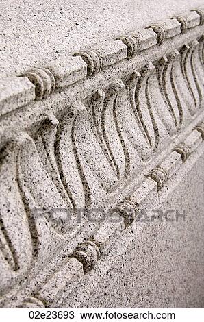 Detail of granite cornice. View Large Photo Image Stock Image - Detail of granite cornice.. Fotosearch