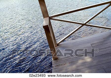 Dock above water. View Large Photo Image Stock Image - Dock above water.. Fotosearch