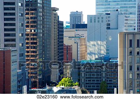 Downtown Montreal Canada. View Large Photo Image Stock Image - Downtown Montreal Canada.. Fotosearch