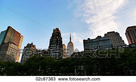 Stock Image - Empire State Building, New York City Skyline, USA.. Fotosearch