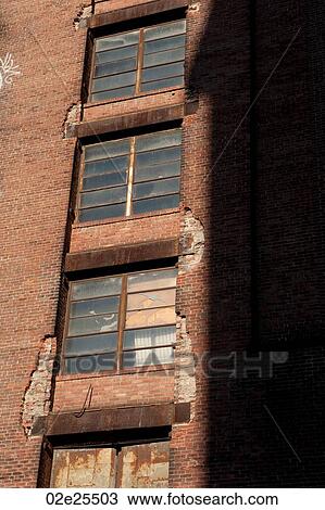 Stock Image - Exterior of a building in Boston, Massachusetts, USA. Fotosearch