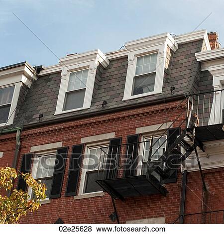 Exterior of a building in Boston, Massachusetts, USA View Large Photo Image Stock Photo - Exterior of a building in Boston, Massachusetts, USA. Fotosearch