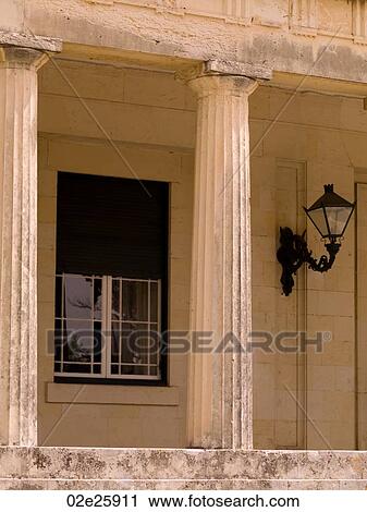 Exterior of building in Corfu View Large Photo Image Stock Image - Exterior of building in Corfu. Fotosearch