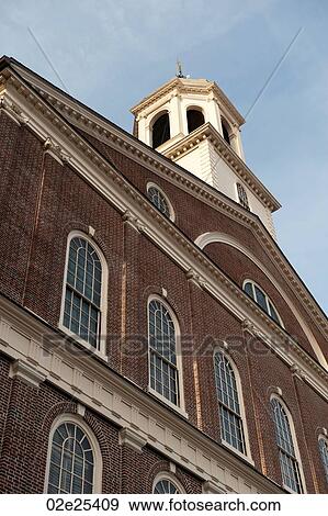 Exterior of Faneuil Hall in Boston, Massachusetts, USA View Large Photo Image Stock Photo - Exterior of Faneuil Hall in Boston, Massachusetts, USA. Fotosearch