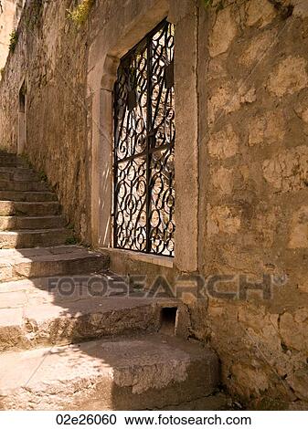 Exterior wall and stairs in Dubrovinik View Large Photo Image Stock Image - Exterior wall and stairs in Dubrovinik. Fotosearch