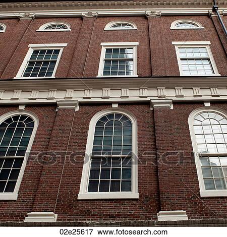 Stock Photo - Faneuil Hall in Boston, Massachusetts, USA. Fotosearch