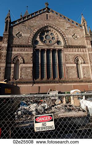 Fencing around a church in Boston, Massachusetts, USA View Large Photo Image Stock Photo - Fencing around a church in Boston, Massachusetts, USA. Fotosearch