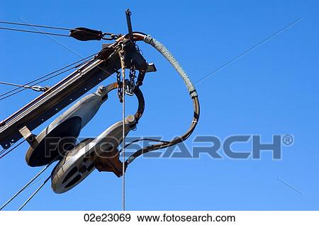 Fishing boat wench. View Large Photo Image Stock Photo - Fishing boat wench.. Fotosearch