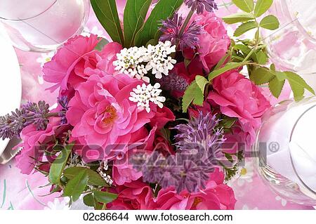 Floral table centre piece. View Large Photo Image Picture - Floral table centre piece.. Fotosearch