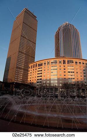 Stock Photography - Fountain in Boston, Massachusetts, USA. Fotosearch