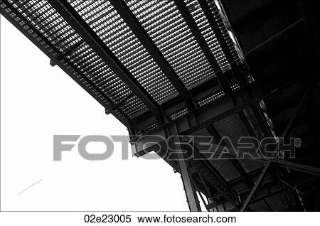 Stock Photography - Girder and framing structure on imderside of bridge.. Fotosearch