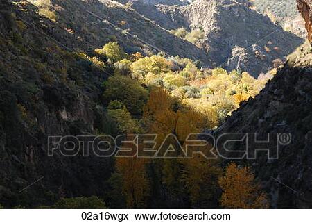 Granada, Andalusia, Spain, Los Cahorros View Large Photo Image Stock Photo - Granada, Andalusia, Spain, Los Cahorros. Fotosearch