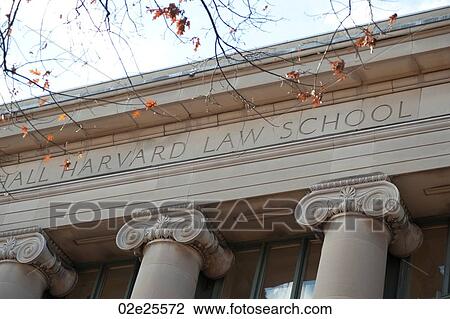 Stock Image - Harvard University Law School in Boston, Massachusetts, USA. Fotosearch