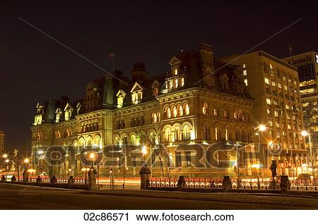 Stock Image - Heritage government building, Ottawa Canada.. Fotosearch