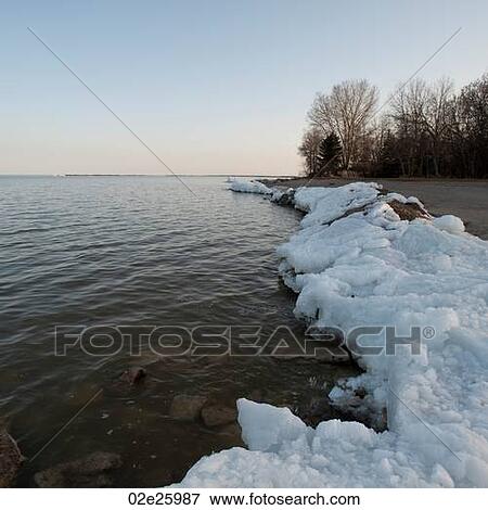 Ice formation on Lake Winnipeg at Gimli, Manitoba, Canada View Large Photo Image Stock Photo - Ice formation on Lake Winnipeg at Gimli, Manitoba, Canada. Fotosearch