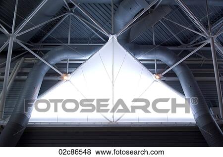 Stock Photo - Industrial metal architectural structure.. Fotosearch