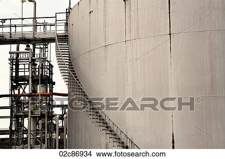 Industrial structure with ascending steps. View Large Photo Image Picture - Industrial structure with ascending steps.. Fotosearch