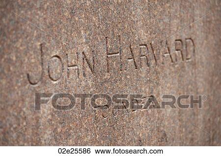 John Harvard memorial at Harvard University in Boston, Massachusetts, USA View Large Photo Image Stock Photograph - John Harvard memorial at Harvard University in Boston, Massachusetts, USA. Fotosearch
