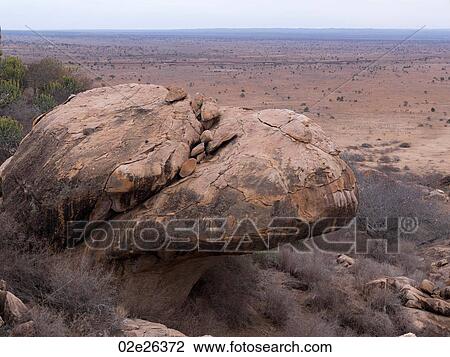 Stock Image - Kenya landscape. Fotosearch