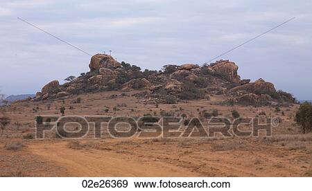 Kenya landscape View Large Photo Image Stock Photo - Kenya landscape. Fotosearch