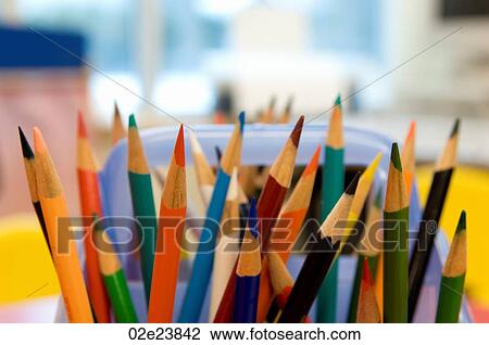 Large assortment of multi-colored pencil crayons. View Large Photo Image Stock Image - Large assortment of multi-colored pencil crayons.. Fotosearch