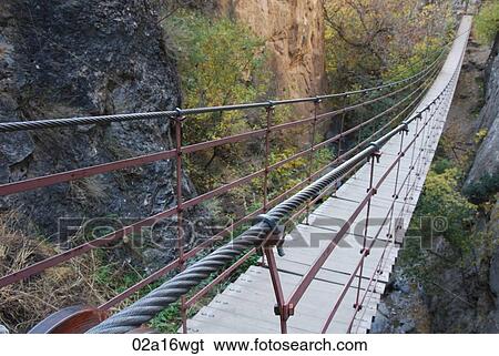 Los Cahorros footbridge, Granada, Andalusia, Spain View Large Photo Image Stock Photograph - Los Cahorros footbridge, Granada, Andalusia, Spain. Fotosearch
