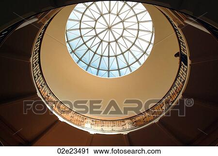 Low angle view of domed ceiling, Tabaret Hall, Ottawa Canada. View Large Photo Image Stock Image - Low angle view of domed ceiling, Tabaret Hall, Ottawa Canada.. Fotosearch