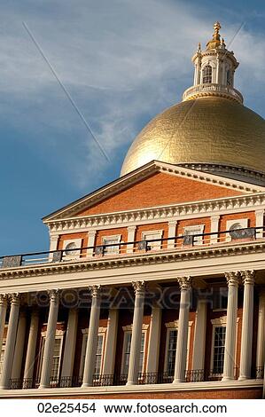 Massachusetts State building in Boston, Massachusetts, USA View Large Photo Image Picture - Massachusetts State building in Boston, Massachusetts, USA. Fotosearch