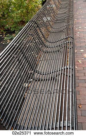 Metal benches in Boston, Massachusetts, USA View Large Photo Image Stock Image - Metal benches in Boston, Massachusetts, USA. Fotosearch