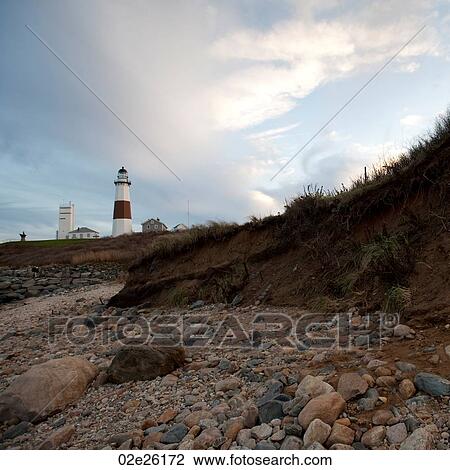 Montauk Point Light House in the Hamptons View Large Photo Image Stock Image - Montauk Point Light House in the Hamptons. Fotosearch
