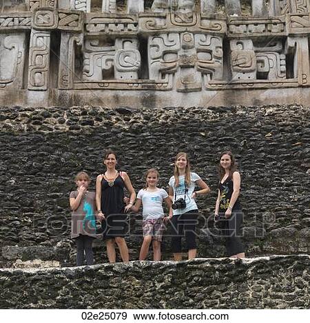 Mother with four daughters. View Large Photo Image Stock Photo - Mother with four daughters. . Fotosearch