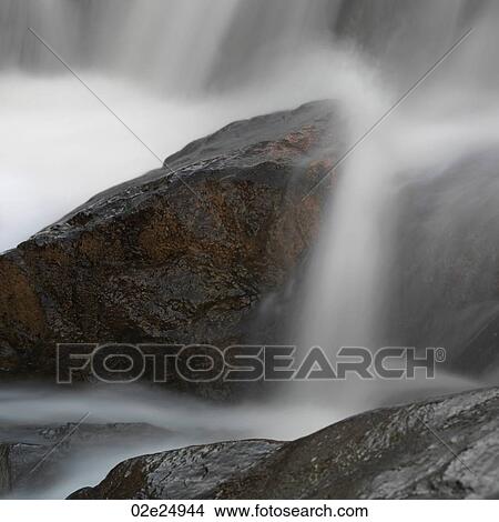 Picture - Mountain Pine Ridge Reserve, Waterfall. Fotosearch