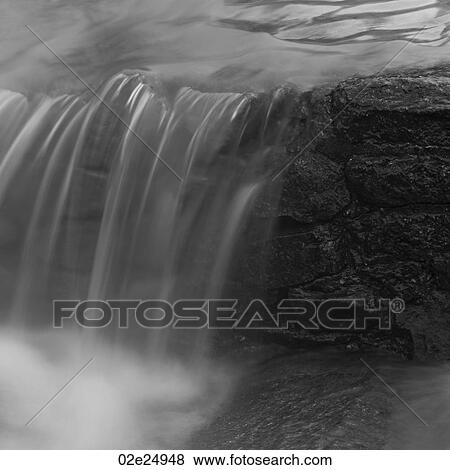 Stock Photo - Mountain Pine Ridge Reserve, Waterfall. Fotosearch
