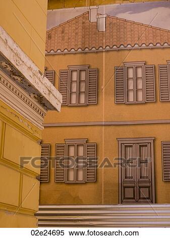 Mural in Athens Greece View Large Photo Image Stock Photography - Mural in Athens Greece. Fotosearch