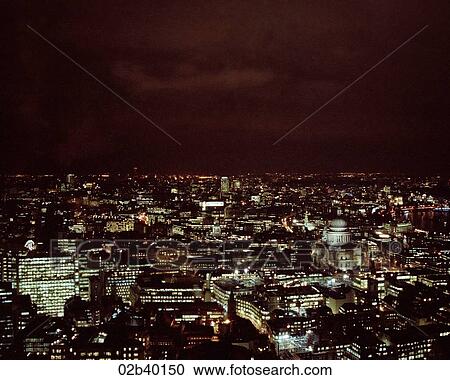 Night scene of City of London View Large Photo Image Stock Image - Night scene of City of London. Fotosearch