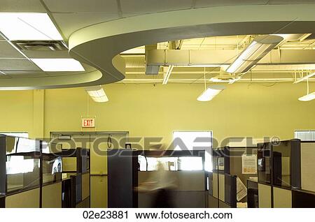 Office environment with blurring worker. View Large Photo Image Stock Image - Office environment with blurring worker.. Fotosearch