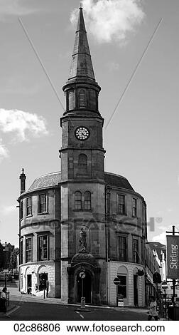 Old church in the small village of Sterling, Scotland. View Large Photo Image Stock Photograph - Old church in the small village of Sterling, Scotland.. Fotosearch