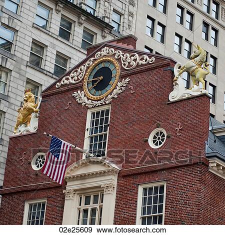 Old State House in Boston, Massachusetts, USA View Large Photo Image Stock Photo - Old State House in Boston, Massachusetts, USA. Fotosearch