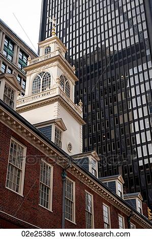 Stock Photography - Old State House in Boston, Massachusetts, USA. Fotosearch