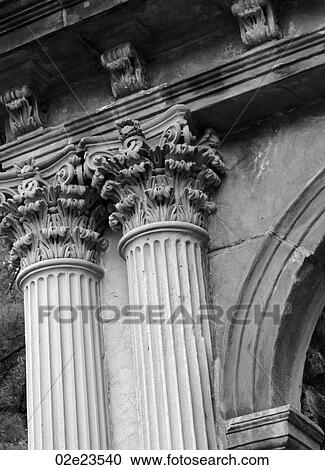 Old weathered pillars and architecture, Kingsmere, Gatineau Park, Canada. View Large Photo Image Stock Image - Old weathered pillars and architecture, Kingsmere, Gatineau Park, Canada.. Fotosearch