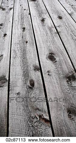 Stock Image - Old weathered wood planks.. Fotosearch