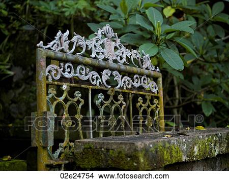 Picture - Ornate ironworks in Bali. Fotosearch