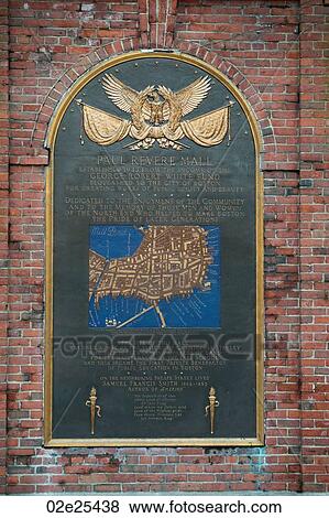 Stock Photo - Paul Revere Memorial in Boston, Massachusetts, USA. Fotosearch