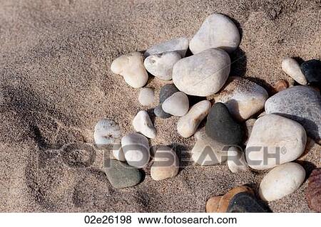 Pebbles on the beach in the Hamptons View Large Photo Image Stock Photo - Pebbles on the beach in the Hamptons. Fotosearch