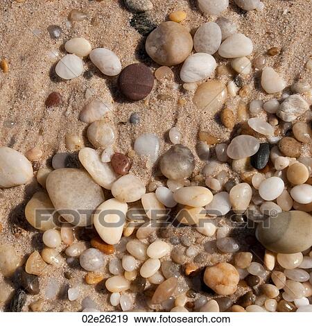 Pebbles on the Hampton shoreline View Large Photo Image Stock Photo - Pebbles on the Hampton shoreline. Fotosearch