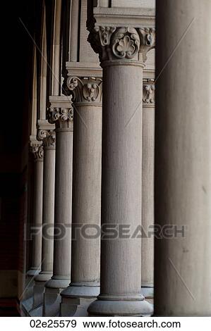 Pillars on a building at Harvard in Boston, Massachusetts, USA View Large Photo Image Stock Photo - Pillars on a building at Harvard in Boston, Massachusetts, USA. Fotosearch