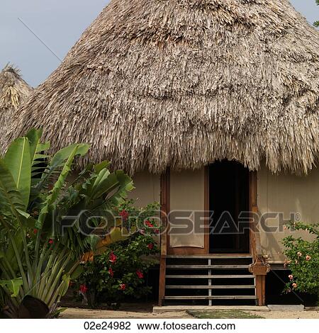 Stock Image - Placencia, Accommodation. Fotosearch