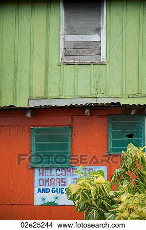Placencia, Building View Large Photo Image Picture - Placencia, Building. Fotosearch