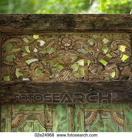 Placencia, Decorative Gate View Large Photo Image Stock Photo - Placencia, Decorative Gate. Fotosearch