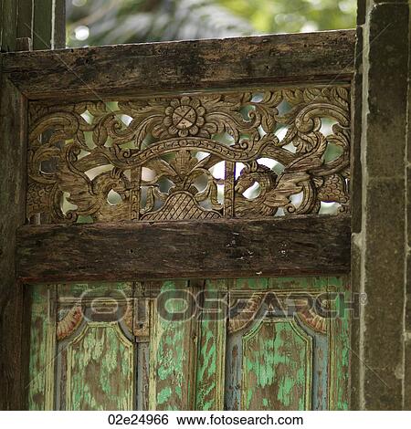 Placencia, Decorative Gate View Large Photo Image Stock Photograph - Placencia, Decorative Gate. Fotosearch